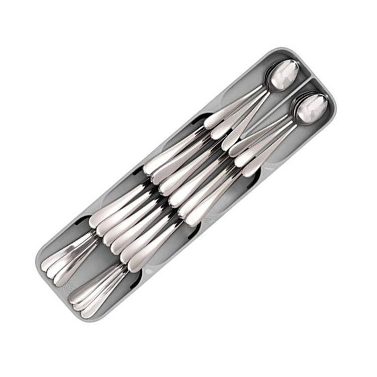 Cutlery Storage Box for Kitchen Drawer Organization